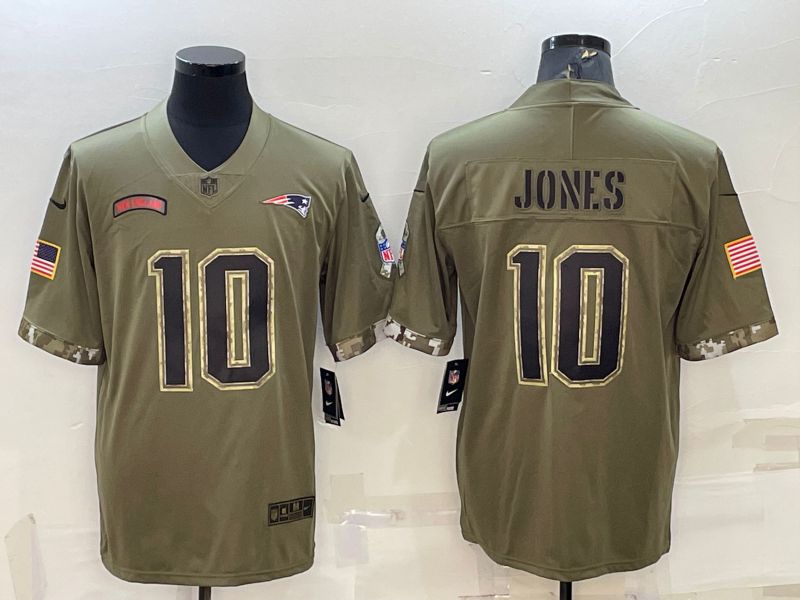Men New England Patriots #10 Jones Green 2022 Vapor Untouchable Limited Nike NFL Jersey->chicago bears->NFL Jersey